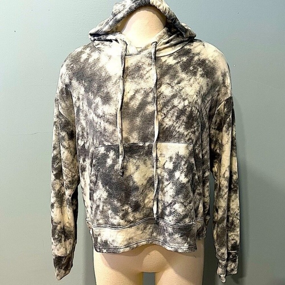 Gilli Tie Dye Hooded Long Sleeve Pullover Size Small